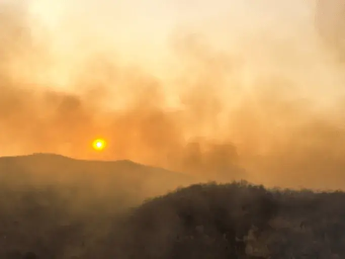 wildfire smoke