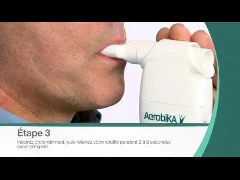 Comment utiliser le dispositif de PEP oscillante Aerobika*