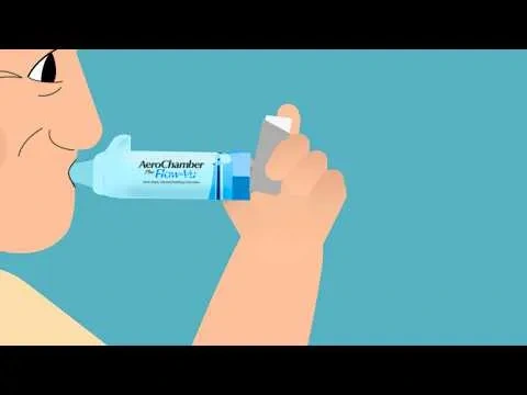 How to Use the AeroChamber Plus* Flow-Vu* Valved Holding Chamber (Adult Mouthpiece)