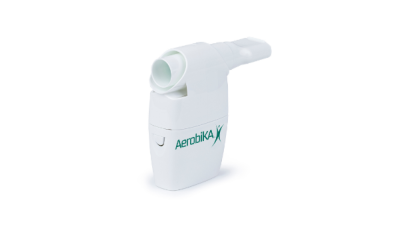 Aerobika OPEP Device from the back