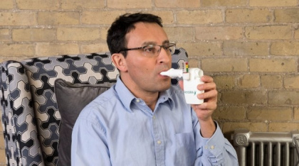 manometer in use