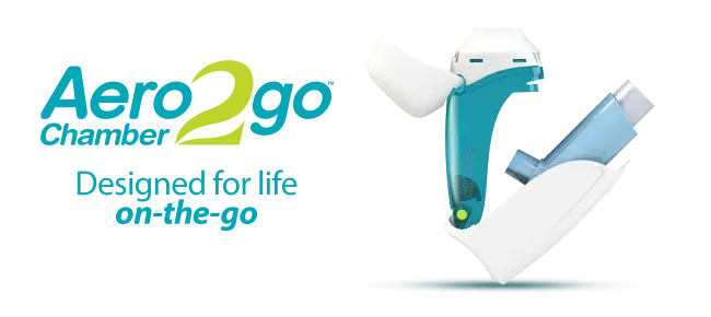 Aerochamber2go, designed for life on-the-go