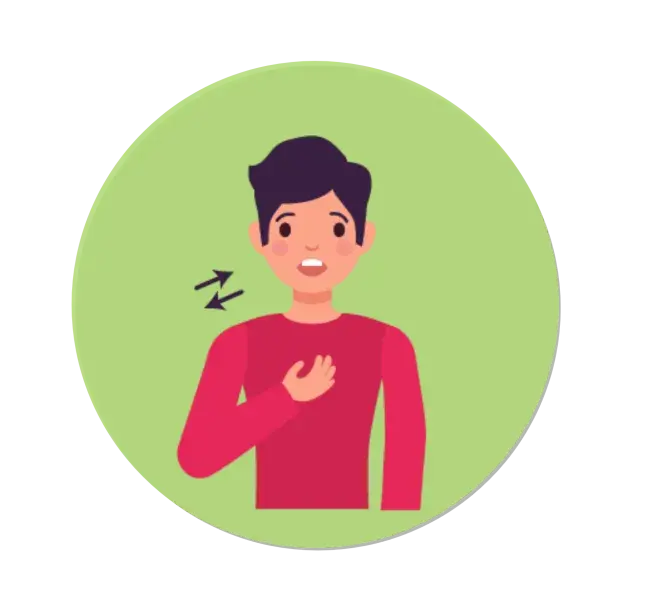 cartoon thumbnail of person holding chest breathing in and out