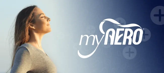 MyAero image with woman