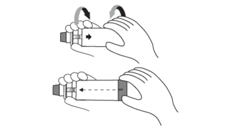 Aerochamber Plus Flow-Vu Mouthpiece Reassemble