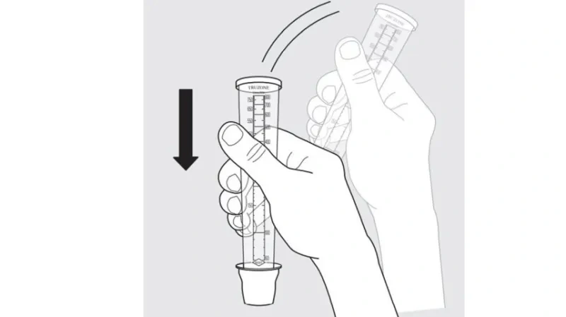 truzone peak flow meter how to use step 2