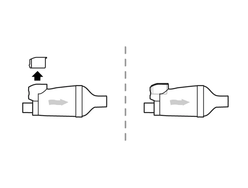 AeroChamber Mini with Resuscitation Bag IFU Step 3