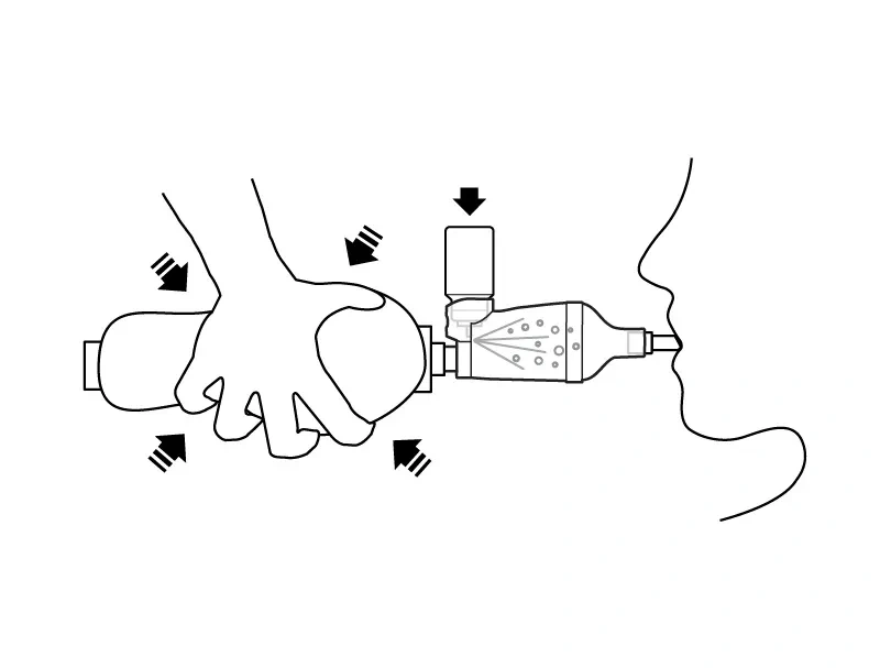 AeroChamber Mini with Resuscitation Bag IFU Step 5