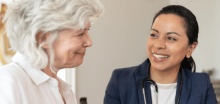 doctor and patient meeting