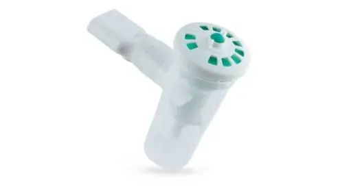 back side of aeroeclipse II ban nebulizer