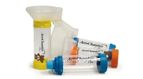 Aerochamber Plus Chambers in all sizes and colours