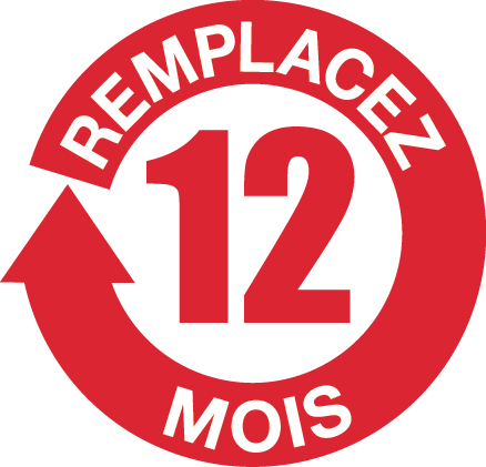 Remplacez 12 Mois